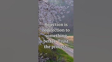 Rejection Is Just Redirection: Trust the Process 🌟