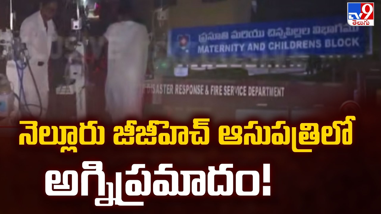 Fire Accident at Nellore GGH Hospital | నెల్లూరు జీజీహెచ్ ఆసుపత్రిలో అగ్నిప్రమాదం! - TV9