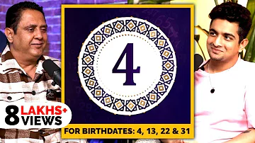 Numerology For Number 4 | For Birthdates - 4, 13, 22 & 31 | Shocking Facts About You