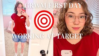 GRWM: FIRST DAY WORKING AT TARGET!