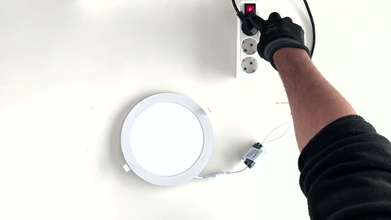 Pack 2 LED-Platten 18W 1409Lm 6000ºK Rund 40.000H [JL-GP-LZ-3-M-CW 
