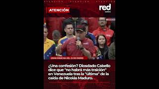¿Una confesión? Diosdado Cabello dice que "no habrá más traición" en Venezuela