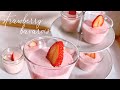 簡単なのに美味しい材料を混ぜるだけのいちごババロア作り方🍓絶品デザート🍓生クリームで美味しいおもてなしいちごスイーツレシピ🍓喜ばれる手土産に🍓Strawberry sweets Recipe