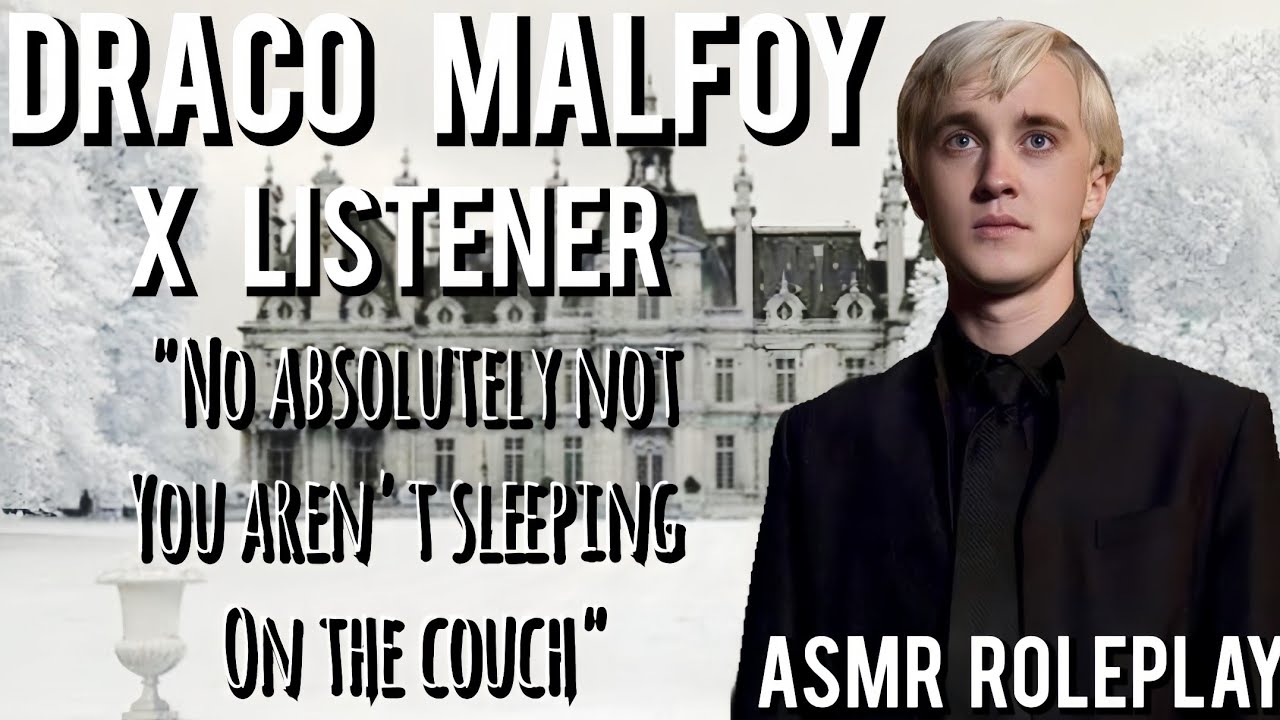 Draco Malfoy hosts a Late Night Party ASMR Roleplay (Draco Malfoy X Listener)