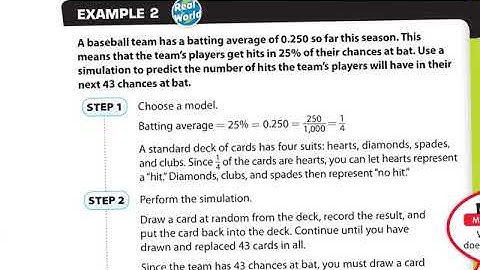 Lesson A 8 Making Predictions with Experimental Probability Notes Video