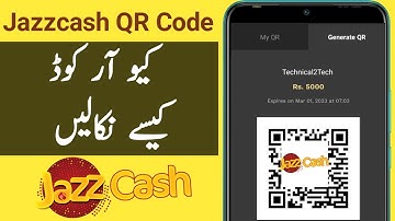 How To Create Jazzcash QR Code | Jazzcash QR Code Generator | Jazzcash Ka QR Code Kaise Banaye 2023