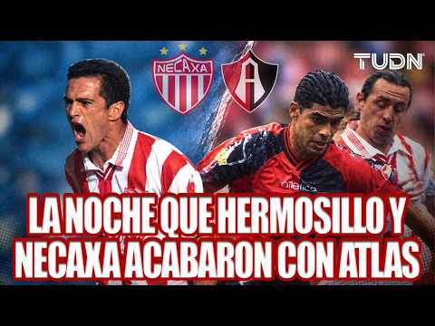 RETRO: DOBLETE, RÉCORD Y EL PASE A LA FINAL: la noche  que Necaxa venció al Atlas | TUDN