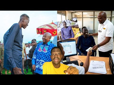 Ibrahim Mahama intervenes to settle all medical bills for Ghana tallest man after family appealed fo