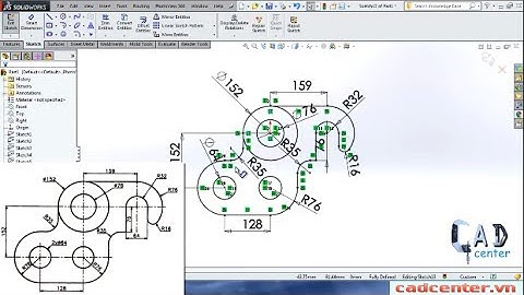 Bài 1 7 Bài tập thực hành vẽ Sketch 1