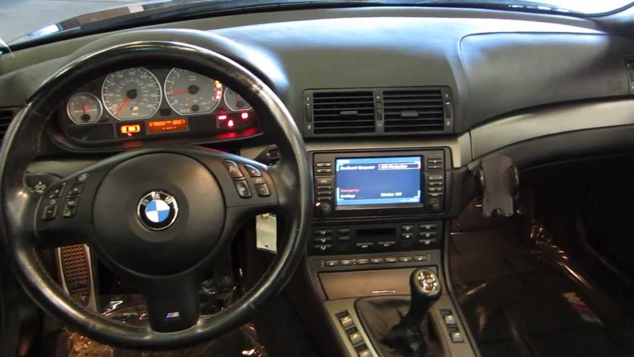 2003 BMW M3, Blue - STOCK# K03338 - Interior - YouTube