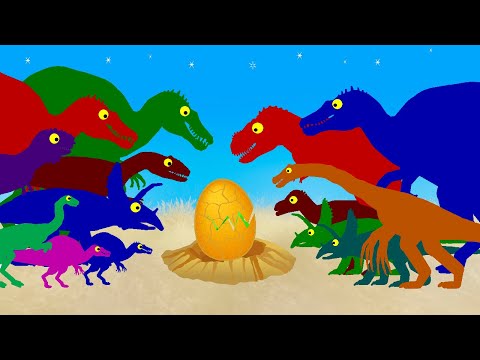 Video: Dinosaur Nyekundu