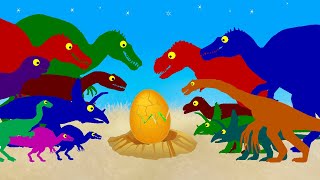 Birth of the Funny Dinosaur - Dinosaurs Cartoon