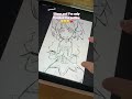 I’m slow at art..🫩☝️ #fypシ #art #procreate #madokamagica #outline #drawing