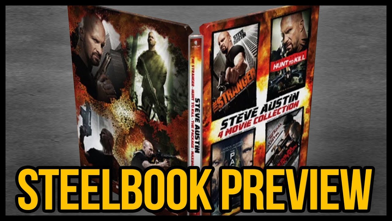 Steve Austin: 4-pack | Steelbook | Hi-Def Ninja.com