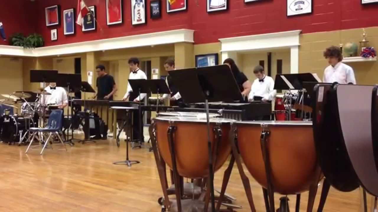 Percussion Ensemble (Jefferson High School) Mahna Mahna YouTube
