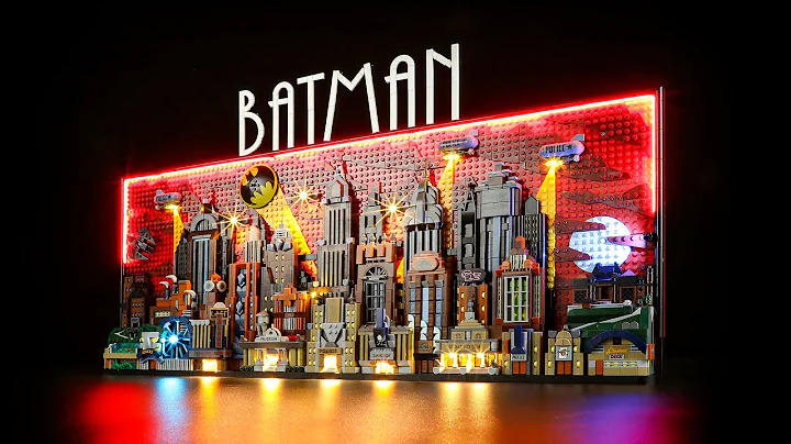 Yeabricks Light Kit For Lego Batman: The Animated Series Gotham City 76271