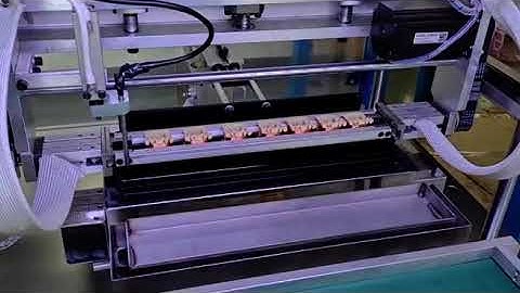 Automatic soldering machine WTS-2MTS. For transformers