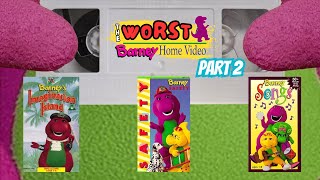 Part 2 | 94-95 | The WORST Barney Home Video?