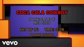Mel Tillis - Coca Cola Cowboy (Karaoke) chords