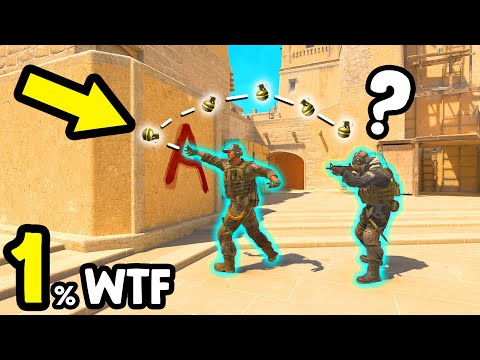 1% WTF MOMENTS in CS2! - COUNTER STRIKE 2 MOMENTS