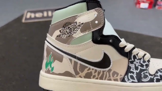 Premium Jordan customs! Jordan 1 off white Louis Vuitton custom unboxing  review COPSHOE 🔥🔥quality 