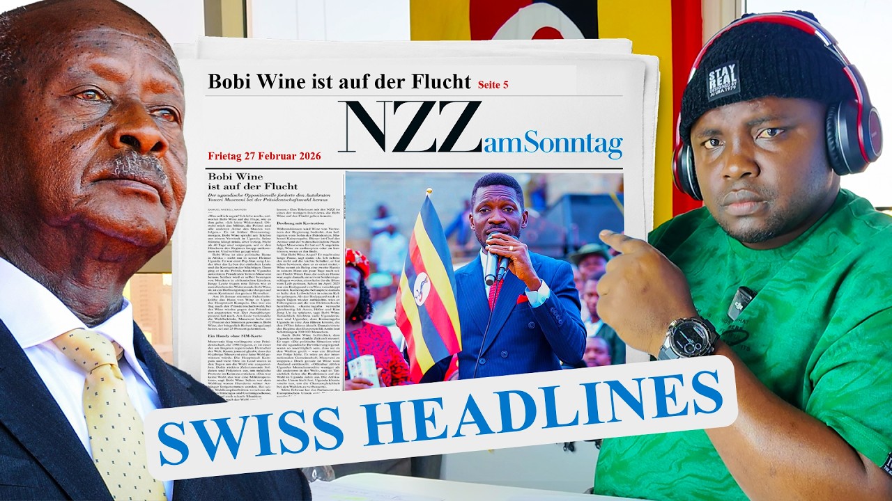 Bobi Wine Makes HEADLINES in Switzerland. Article Equates Muhoozi & Father to Dictators Hitler & Kim
