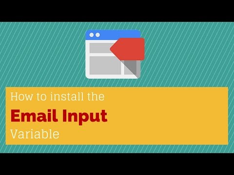 Email Input Form Variable for Google Tag Manager