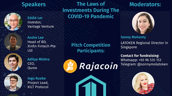 The Laws of Investments During The COVID-19 Pandemic, May, 21; 1 pm UK time