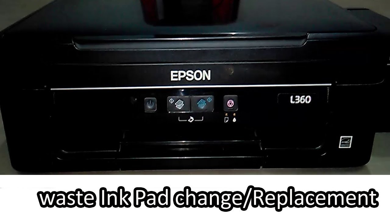 How To Clean And Replacement EPSON L360 Waste Ink Pad (For All Epson Model)