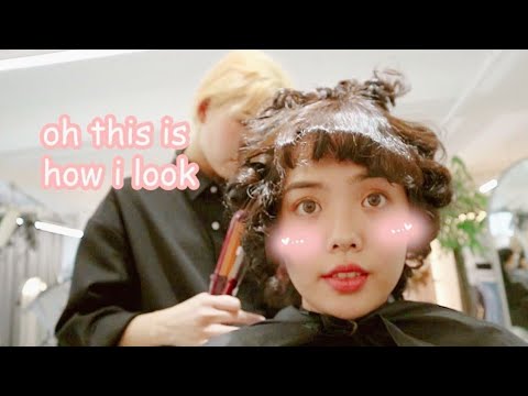 Korean Hair Makeover Perm Ft The Days Hair Salon Youtube