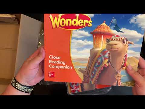 Washington Connections Academy 3rd grade curriculum unboxing 2021-2022