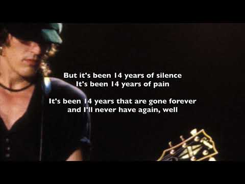 Guns N' Roses - 14 Years Lyrics - (Full Lyric Video!)