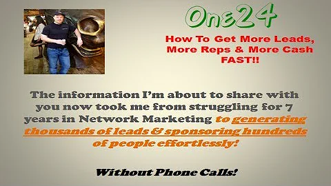 One24 | How To Build This Business FAST