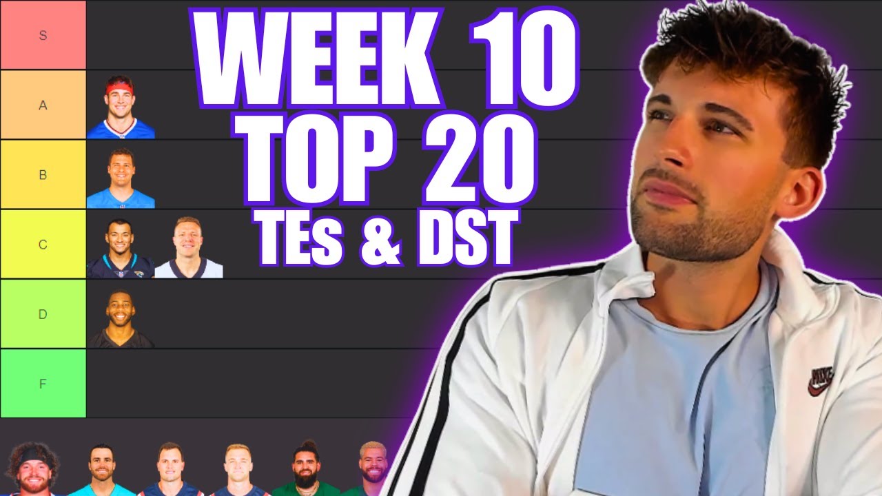 Week 10 Dst Rankings