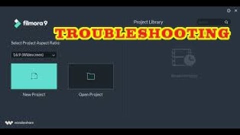 FILMORA 9 DURATION TROUBLESHOOTING