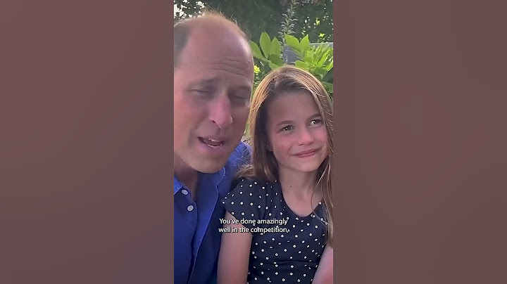 Princess Charlotte's Cute Message to the England Football Team