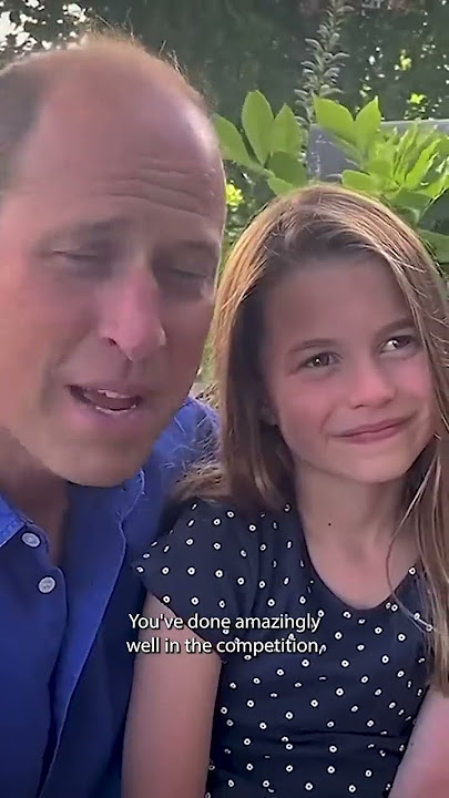Princess Charlotte's Cute Message to the England Football Team
