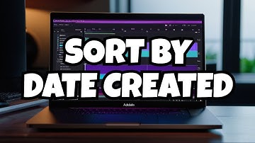 How to Sort Footage By Date Created In Adobe Premiere Pro 2025