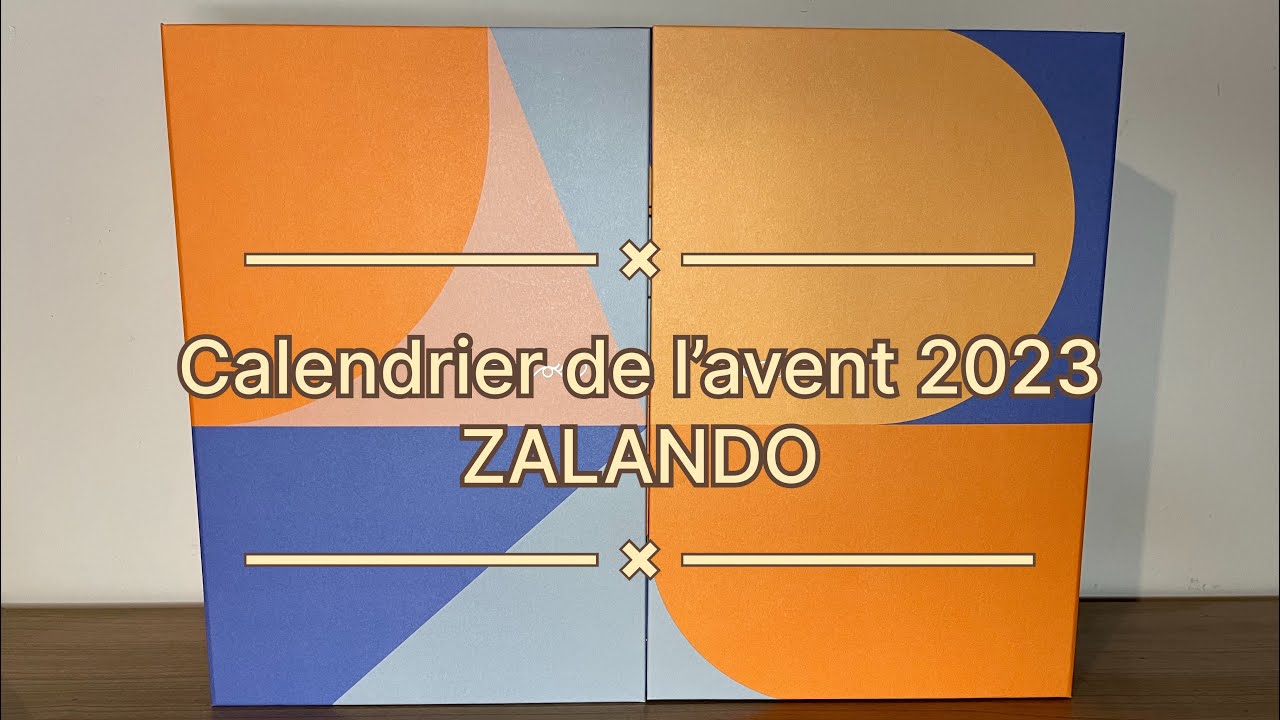 Unboxing calendrier de l’avent 2023 ZALANDO