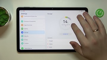 How to see Available Storage on Huawei MatePad SE /How to check free space on the disk on MatePad SE