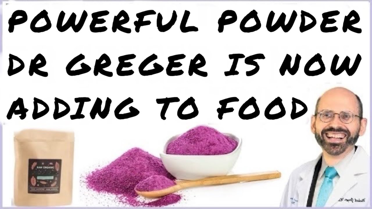 Powerful & Delicious Powder Dr Greger Is Now Adding To Food!