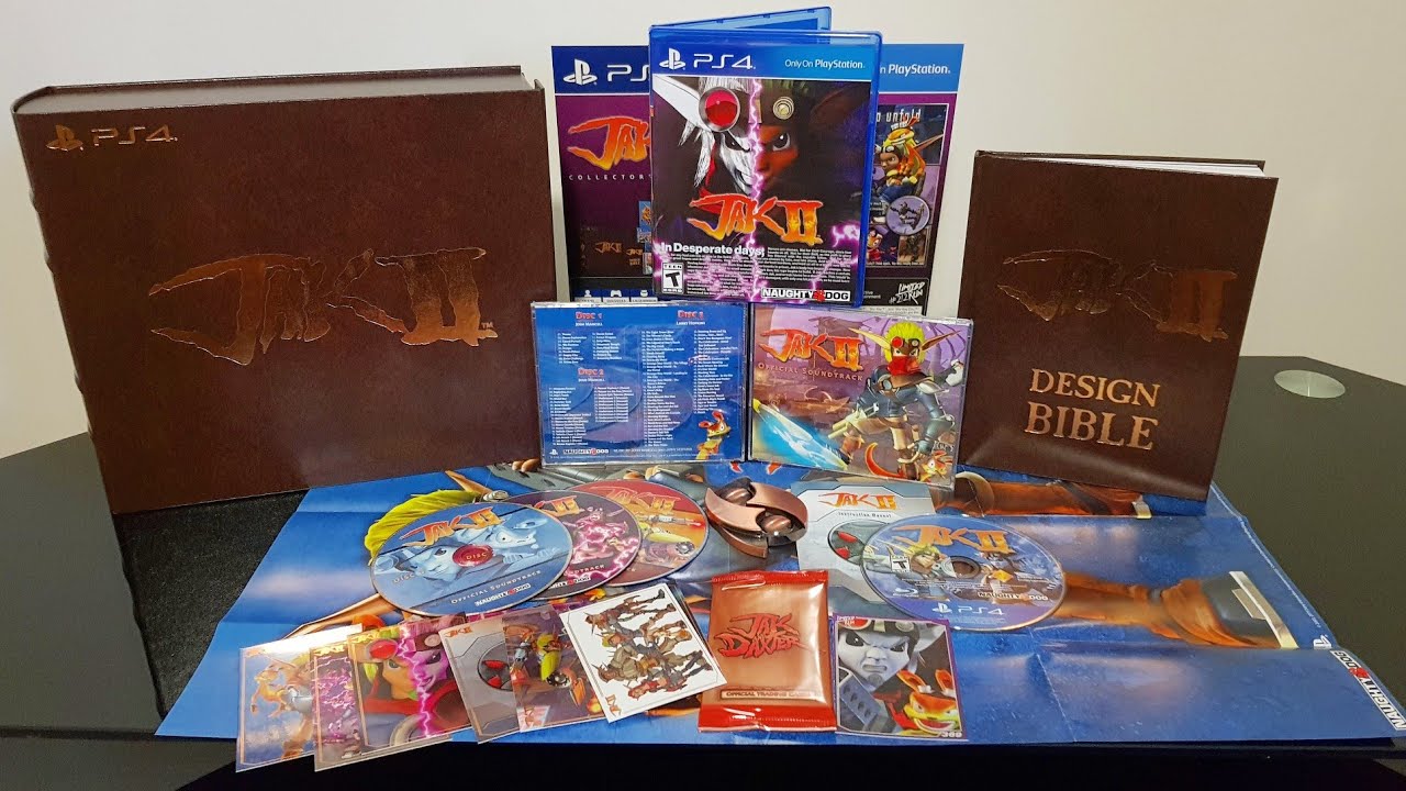 Unboxing: Jak II Collector's Edition - PS4 - Limited Run Games  - Naughty Dog
