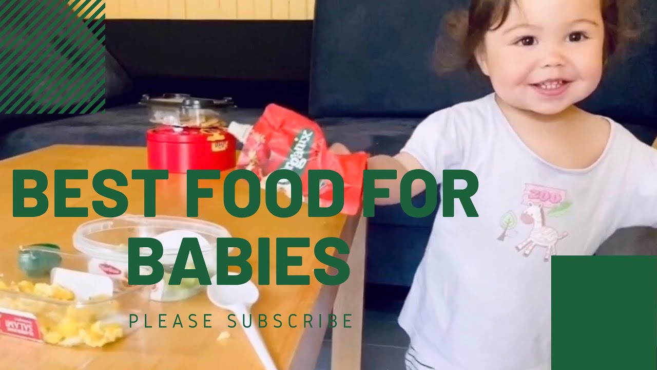 How to give healthy food for baby - healthy food - YouTube