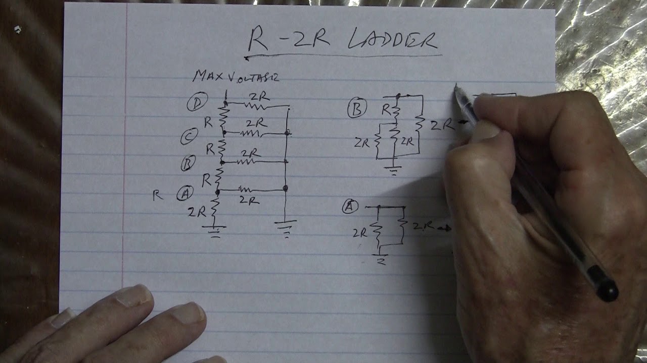 Understanding the R-2R Ladder - Digital to Analog conversion - YouTube