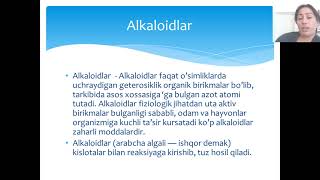 Азизова Нодира Абдувохидовна  Усимликларнинг физиологии фаол моддалар хакида умумий тушунчалар