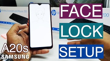 Samsung Galaxy A20s: How to Setup Face Unlock