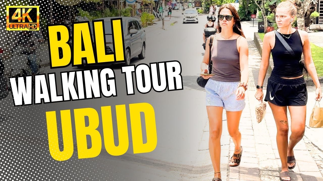 Ubud in 4K – Vibrant Streets, Hidden Cafes & Local Market - MARCH 2025
