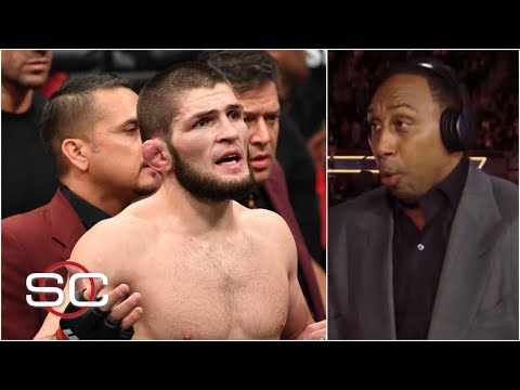 Stephen A. reacts to Khabib Nurmagomedov attacking Conor McGregor's team at UFC 229 | SportsCenter