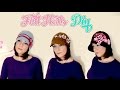 How to make a cloche hat with felt diy vintage hat  - Isa ❤️