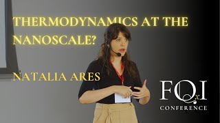 Electromechanics for thermodynamics at the nanoscale - An Information as Fuel talk by Natalia Ares
